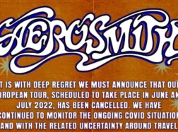 Europejska trasa Aerosmith definitywnie odwołana