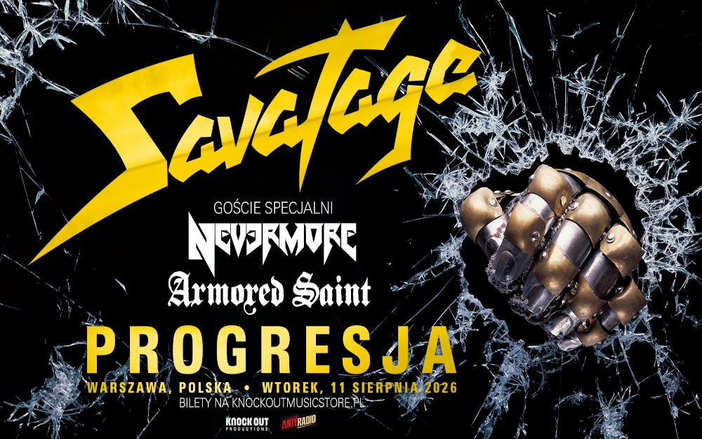 Savatage, Nevermore i Armored Saint na jednym koncercie w Polsce!