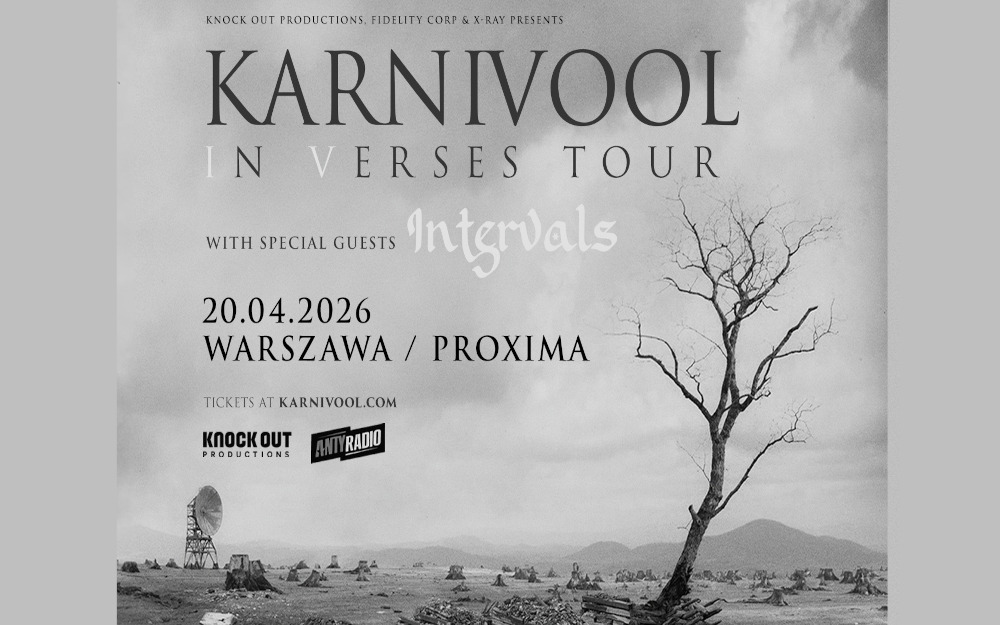 Karnivool na koncercie w Polsce!