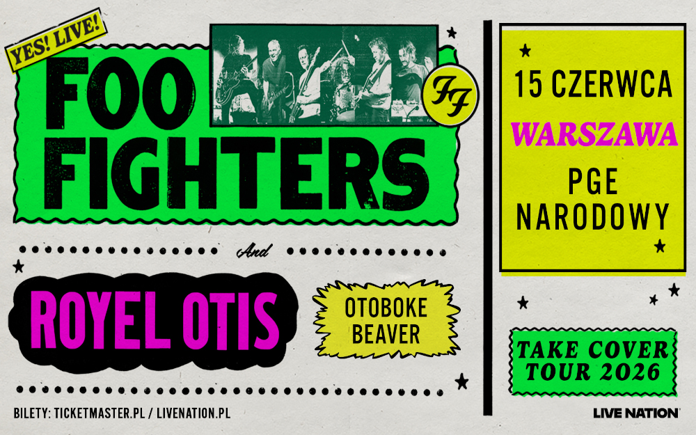 Foo Fighters w Polsce!