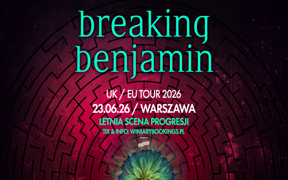 Breaking Benjamin po raz pierwszy w Polsce!
