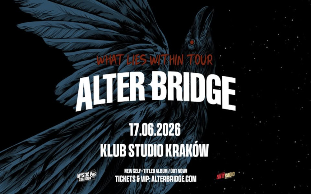 Alter Bridge: kolejny koncert w Polsce! #koncerty