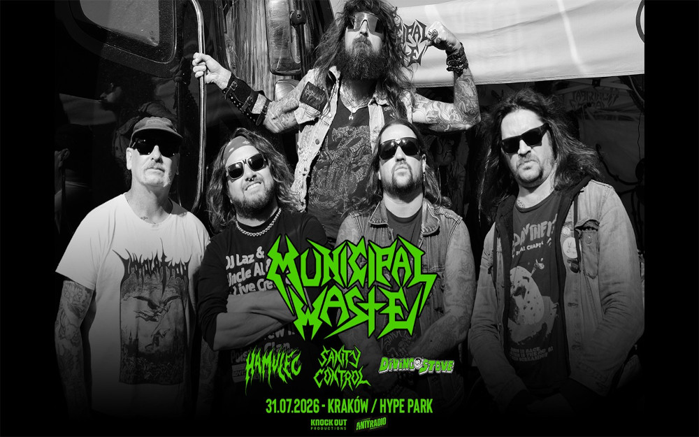 Municipal Waste: koncert w Polsce! #koncerty
