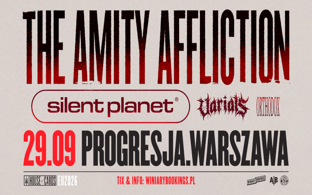 The Amity Affliction w Polsce! #koncerty