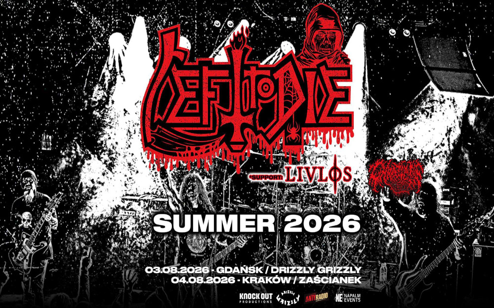 Left to Die na dwóch koncertach w Polsce! #koncerty