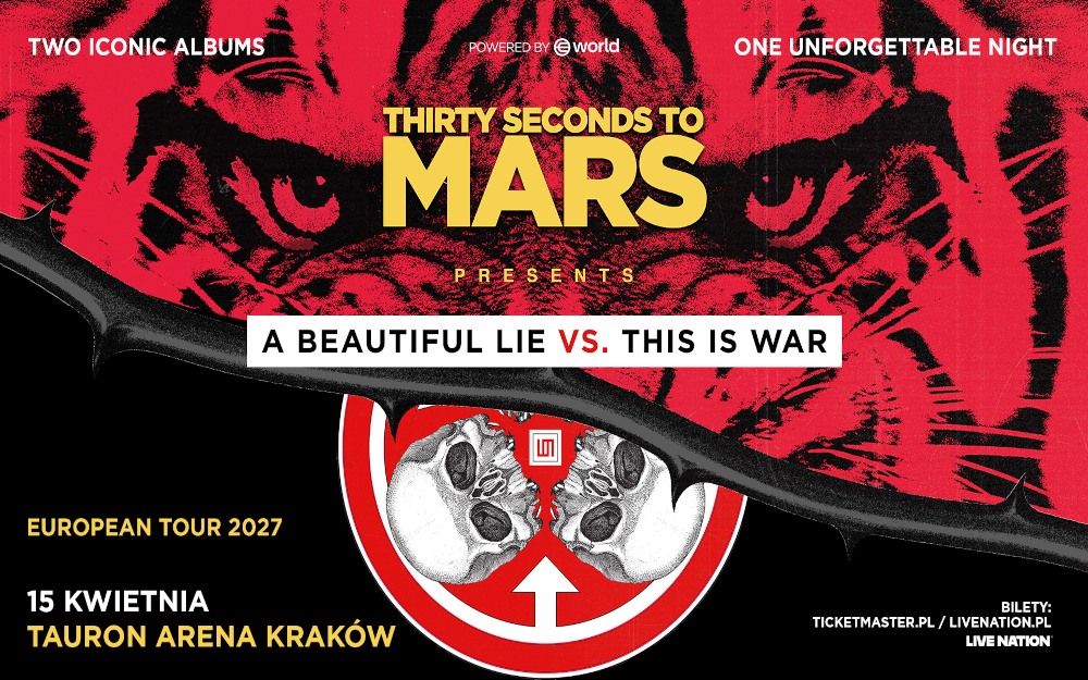 Thirty Seconds To Mars: koncert w Polsce!