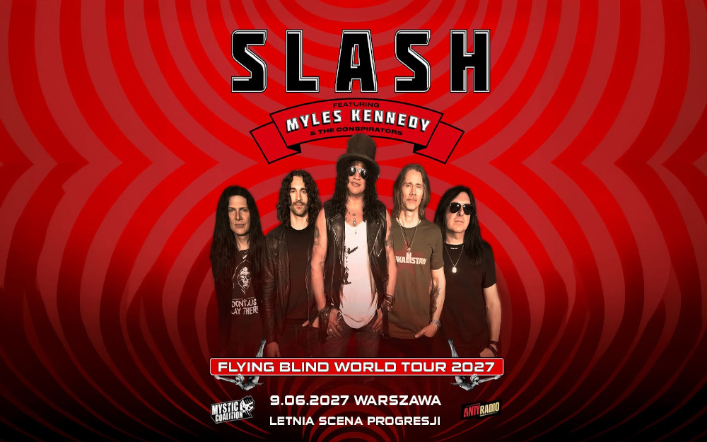 Slash feat. Myles Kennedy & The Conspirators zagrają w Polsce! #koncerty