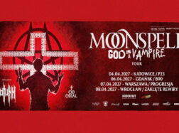 Moonspell na czterech koncertach w Polsce! #koncerty