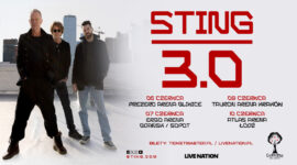 STING – 3.0 TOUR – cztery koncerty w Polsce! #koncerty
