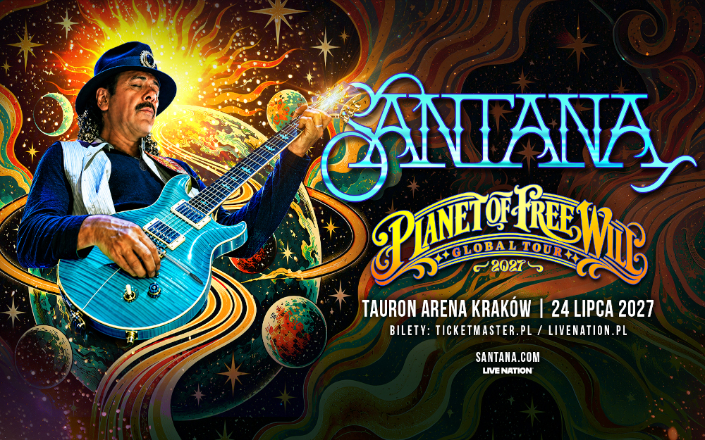 Carlos Santana na koncercie w Polsce! #koncerty